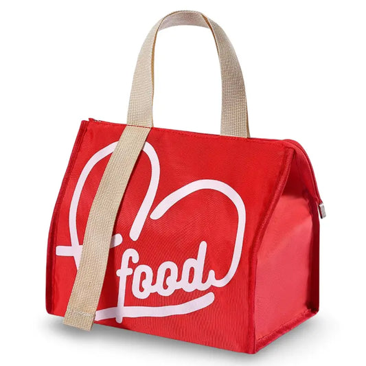 Petit Sac Isotherme : LoveFood Rouge
