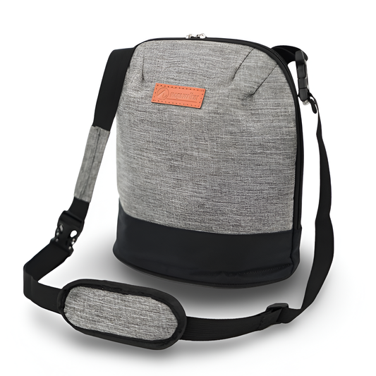 Sac Repas Isotherme Femme : Sacoche Gris